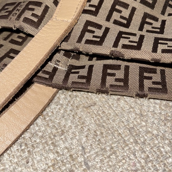 VTG Fendi Zucca Monogram Tote with matching wallet - Picture 10 of 16